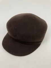 BEAMS HEART ビームスハート キャスケット 57.5cm ブラウン ウール・ニット
