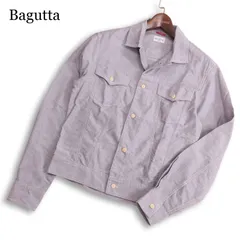 BAGUTTA バグッタ 【THE SHACKET】通年 オックスフォード シャケット トラッカー シャツ ジャケット Sz.37/14 1/2 メンズのサムネイル