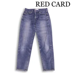 RED CARD レッドカード 12538P PLST別注♪ Synchronicity 加工 ボーイフレンド デニム パンツ ジーンズ Sz.26　レディース