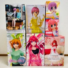 五等分の花嫁 フィギュア 7点セット 中野一花 中野五月 中野四葉
