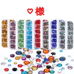 【♡ 様】　高分子ストーン　ミルキーストーン　デコストーン　デコうちわ　ラインストーン