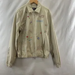 Dsquared2 ディースクエアード Beige Scribbles Zip Jacket 落書き ジップ ジャケット S74AM1157 S39021  ベージュ 48サイズ　【K0268-005】211