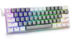 【中古】PCハード E-YOOSO 有線 RGB メカニカルキーボード[Z-11]