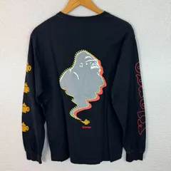 XLARGE エクストララージ ロンT バックプリント ブラック Mサイズ メンズ 古着 ストリート アメカジ