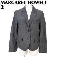 MARGARETHOWELLコットンリネンジャケットジッパー/Ⅰ、ベージュ - メルカリ