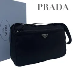 【価格交渉/質問大歓迎♪】【極美品】プラダ　ナイロン　三角ロゴ　ショルダーバッグ　ブラック　黒　5682