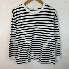 BEAUTY&YOUTH ビューティーアンドユース ボーダー 長袖Tシャツ ブラック Mサイズ 古着 シンプル シティーボーイ