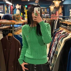 POLO ポロ ラルフローレン ツイスト 長袖 ニット