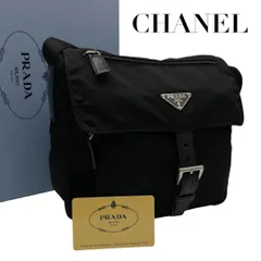 【価格交渉/質問大歓迎♪】【極美品】プラダ 　三角ロゴ ショルダーバッグ ブラック ナイロン　5278