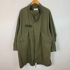 FREAK'S STORE フリークスストア　ミリタリー モッズコート 無地 オリーブ メンズ 古着 ミリタリー アメカジ