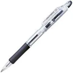 （まとめ）ゼブラ ZEBRA ボールペン ジムノック KRB-100-BK 黒 10本 〔×5セット〕