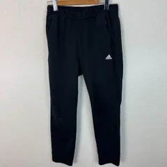 adidas アディダス トラックパンツ ロゴ刺繍 ブラック Sサイズ レディース 古着 スポーツMIX ストリート