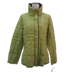 ノアジェ noa-ge ダウンジャケット ミドル丈 スタンドカラー M 黄 イエロー /SM33 ■GY61