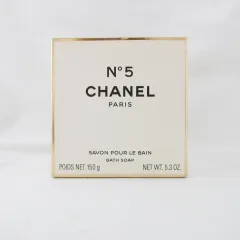 ※箱汚れ CHANEL シャネル No. 5 サヴォン ( 石けん ) 150g ( 0509-T2 )