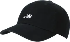 ニューバランス New Balance 536パネルクラシックキャップ 帽子 CAP キャップ ベースボール 6パネル アジャスタ― サイズ調整可能 コットン メンズ レディース  LAH51004 BK ブラック
