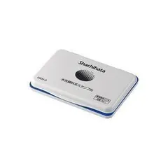 （まとめ）シヤチハタ スタンプ台エコスHKN-3-B藍〔×5セット〕