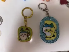 ハチワレ抹茶キーホルダー