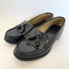 【美品】HARUTA ハルタ　キルトタッセルローファー　23.5cm ブラック　日本製