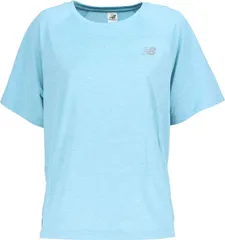 ニューバランス New Balance SPORT PERFORMANCE T-SHIRT WT6172ZL AEB タフィーブルーヘザー