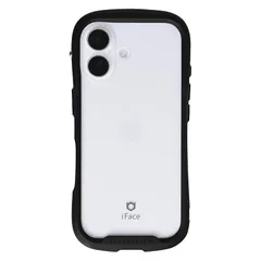 【新品】 iFace Reflection iPhone 17 ケース クリア 強化ガラス (ブラック)【 iphone17 ケース アイフォン17 カバー スマホケース 透明 耐衝撃 ストラップホール付き クリアケース 】