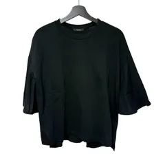  JOURNAL STANDARD 100%コットン ワイドスリーブTシャツ ブラック 17-070-400-7030-3-0【C462】