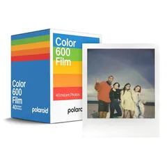 Polaroid(ポラロイド) インスタントフィルム Color film for 600 ? x40 film pack カラーフィルム 40枚入り フレームカラー白 (6013) 1
