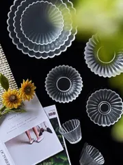 SALE ドールハウス用　お皿セット　プレート　クリア