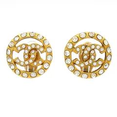 CHANEL(シャネル) イヤリング ゴールド×クリア