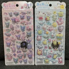 サンリオ うるちゅる POP SEAL クロミ マイメロ ポムポムプリン シナモン ポチャッコ ぷっくりシール セット