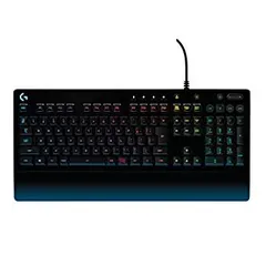 【中古】Logicool G ゲーミングキーボード G213 ブラック メンブレンキーボード 静音 日本語配列 RGB パームレスト Prodigy G213 国内正規品 メーカー