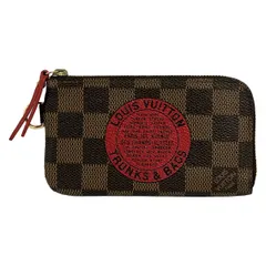 LOUIS VUITTON(ルイヴィトン) コインケース ダミエ美品  ポシェットクレコンプリスT&B N61742 エベヌ