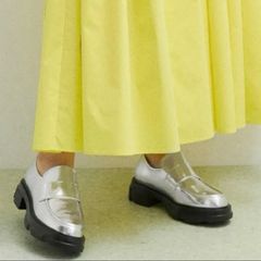 未使用2026 アダムエロペファム 晴雨兼用ベーシックローファー/撥水 
