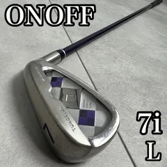 【フォローで割引クーポン配布中】ONOFF　オノフ　レディースゴルフ単品アイアン　7番　7i　フレックスL　カーボン　LP-4141　26S3030SR005-02のサムネイル