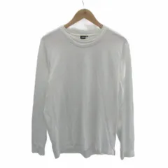 ディーゼル DIESEL カットソー Tシャツ ロンT 長袖 L 白 ホワイト /SY53 ■GY61