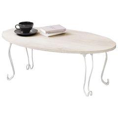 Vintage 90s 猫脚 ローテーブル Oval Coffee Table - メルカリ