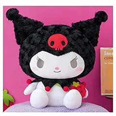 【中古】マイメロディ いちごのポシェット BIG ぬいぐるみ クロミ