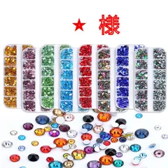 【⭐︎ 様】　高分子ストーン　ミルキーストーン　デコストーン　デコうちわ　ラインストーン