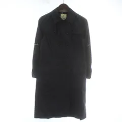 クミキョク 組曲 KUMIKYOKU トレンチコート スプリング アウター ミドル ダブル 2 紺 ネイビー /XZ ■GY60