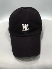 WOOALONG ブラック ベースボールキャップ 帽子