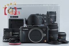 美品】Panasonic LUMIX DMC-GX1 レンズ2本付き - メルカリ