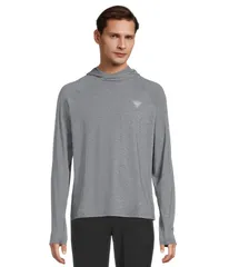 コロンビア メンズ アウター パーカー・スウェット Columbia PFG Uncharted Hoodie Cool Grey Heather 1 グレー