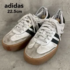 adidas originals アディダスオリジナルス Sambae スニーカー ホワイト 厚底 プラットフォーム ガムソール ローカット スポーツ ストリート ライフスタイル ファッション カジュアル  22.5cm ★ ■■