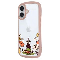 [신품] 레이 아웃 iPhone 17 용 케이스 리틀 미이 [공식 라이센스] 내 충격 에어 쿠션 클리어 투명 세련된 귀여운 무민 북유럽 스타일 스마트 폰 케이스 스마트 폰 커버 아이폰 케이스 하이브리드 뒷면 클리어 TPU 1
