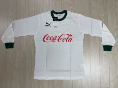 コカコーラ x PUMA 90s オールド ロングスリーブ Tシャツ 4番 PUMA OLD
