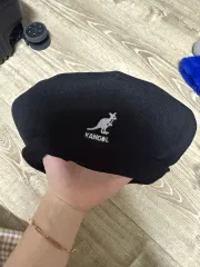 カンゴール ブラック ベレー帽 ハンチングキャップ