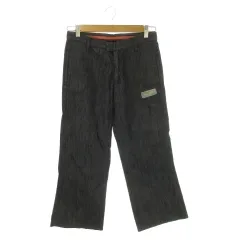 ディーゼル DIESEL パンツ 26 青 ブルー インディゴ クロップド丈 ワイドシルエット /CK38 ■GY61