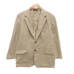 エルエルビーン L.L.BEAN テーラードジャケット カジュアル 3ポケット M ベージュ /JS ■GY53