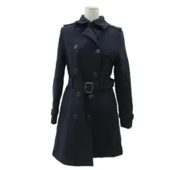 トミーヒルフィガー TOMMY HILFIGER トレンチコート M ネイビー 紺 ベルト付き ロング丈 12-2411406-040 /YS27 ■GY61