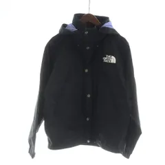 ザノースフェイス THE NORTH FACE マウンテンレインテックスジャケット ナイロン ジップアップ ロゴ フード 長袖 ロゴ M NP11935 黒 ブラック /MQ