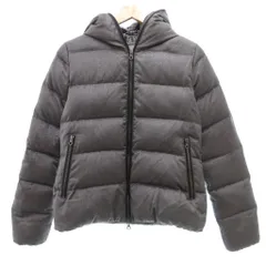 デュベティカ DUVETICA フーデッド ダウンジャケット カシミヤ混 40 グレー系 /UO ■GY62